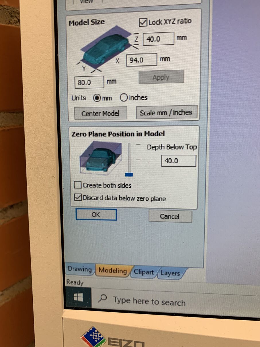 3D model import settings