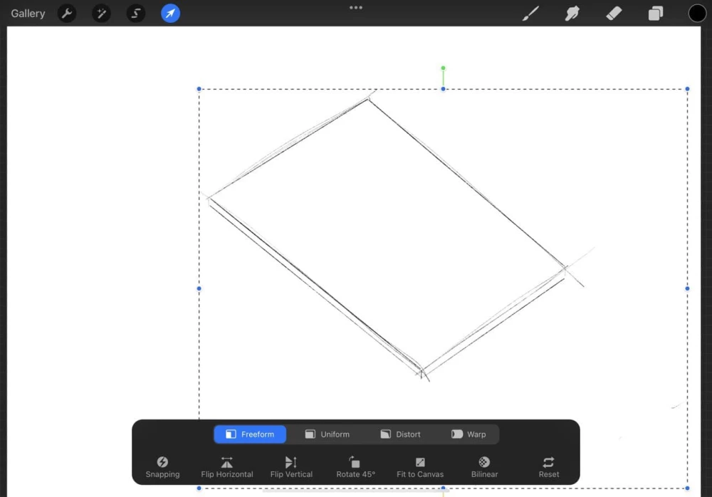 Photoshop with the Image mode -menu open